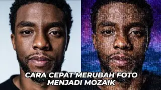 Cara Cepat Merubah Foto Menjadi Mozaik Dengan Photoshop & Lightroom