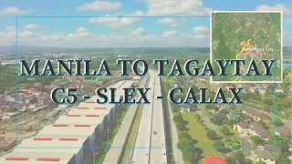 Manila to Tagaytay via C5 - SLEX - CALAX in less than 1 hour (Issue with my RFID!)