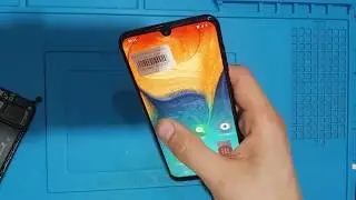 Ремонт Samsung A30 замена экрана полная перепаковка