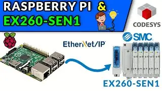 🔵✅CODESYS 3.5 -COMMUNICATE RASPBERRY PI & EX260-SEN1 SMC