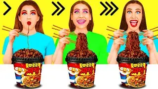 Быстрая Средняя или Медленная Скорость Еды Челлендж от Fun Fun Challenge