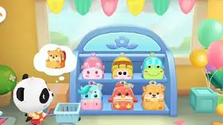 Baby Panda's School Bus Adventure | BabyBus | Fun Learning Game for Kids