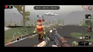The Walking Zombie 2 - Wounded Woman - 1 of Part #4