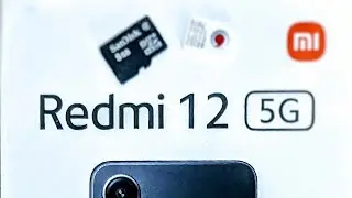 Redmi 12 5G Sim install insert,How to place Sim 1, Sim 2 & SD Card.  