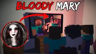 BLOODY MARY IN MINECRAFT ! Horror video in hindi