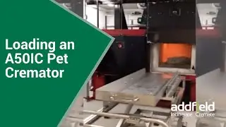 Addfield A50 IC Pet Crematorium in Operation