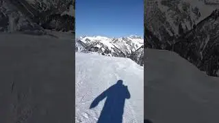 Sonnenkopf Abfahrt Alpen Austria