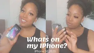 WHAT'S ON MY iPHONE SE? | 2020 EDITION