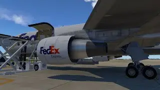 Boeing B767 Freighter | Chicago - Memphis - Indy | X-Plane 11.5 Vulkan