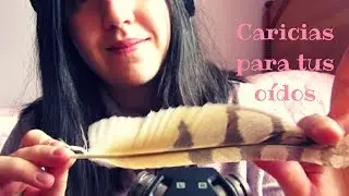 Caricias en tus oídos para dormir // ASMR español // cosquillitas, relax