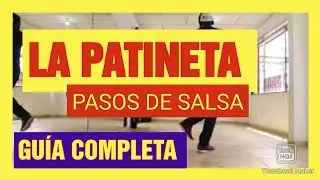 PASOS DE SALSA CALEÑA /LA PATINETA -TUTORIAL PASOS DE BAILE ESTILO  CALI.