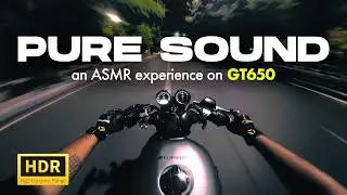 Continental GT 650 2024 Delhi Night Ride ASMR Motorcycle India