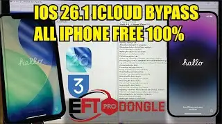 iPhone iCloud Bypass iOS 16.1 A12+  EFT Pro Step‑by‑Step