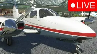 LIVE: NEW YEAR NEW ME (not really) GROUP FLYING North Europe Server | Microsoft Flight Simulator