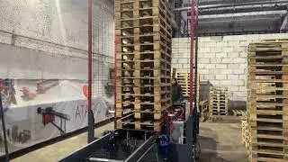 Обработка поддонов/pallet processing