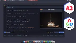 Redimensionamento de imagem usando o OpenCV Python - aula 03