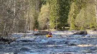 Надувной каяк Волхов-360 от компании Планета Вода 