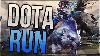 Dota 2-Run. Беги, Форест,Беги...
