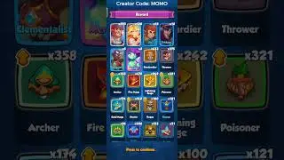All The Season Rewards - 2 Parts Total | Rush Royale