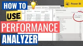 How To - Use Performance Analyzer