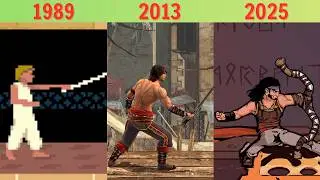 Evolution of Prince of Persia Games (1989-2025) | All Games Evolution & Complete History