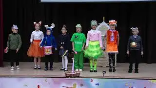 Детский спектакль «Теремок» г.Ноябрьск средняя школа №-2