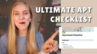 The Ultimate First Apartment Checklist | Apartment Haul 2021