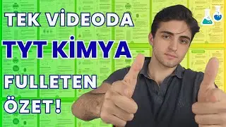 TYT KİMYA FULLETEN SON TEKRAR ! | Tüm Konular Tek Videoda ! | 