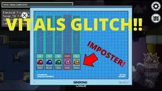 How to FIND IMPOSTER EVERY GAME! With the NEW VITALS GLITCH in Among Us!!!
