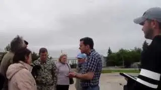 Илья Яшин посетил  г.Буй в Костромской области 12.07.2015