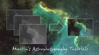 Astrophotography Narrowband Stacking and Combining Tutorial