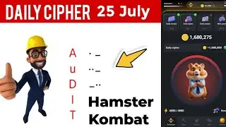 Hamster Kombat daily cipher today 25 July code . hamster Kombat daily cipher today code 25 July.
