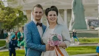 Алексей и Мария, свадьба в 4к, Грибоедовский Загс, ГУМ