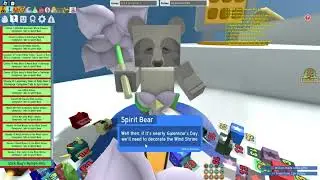 Bee Swarm Simulator - Finishing Spirit Bear's Galentine's Shrine Beesmas 2022