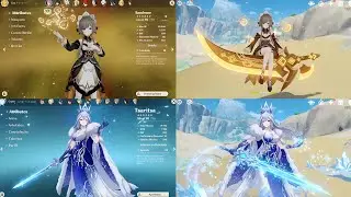 SANDRONE GAMEPLAY & CRYO ARCHON TSARITSA GAMEPLAY UPDATE! | GENSHIN IMPACT