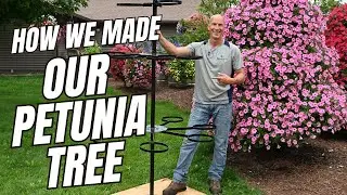 How We Made Our Petunia Tree