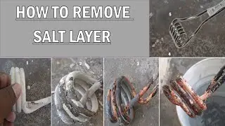Remove Salt Layer on Water Heater | How To Remove Salt Layer