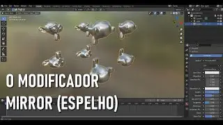 Blender 3D - O MODIFICADOR MIRROR