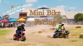 Mini Bike Racing in Gruene TX Harley Davidson