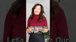 Get Ready to RESTYLE Your Satin Skirt This Season!