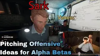 Vanoss and Sark pitch Offensive Ideas for Alpha Betas to Terroriser