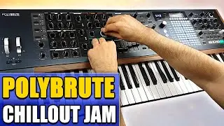 ARTURIA POLYBRUTE - Ambient Chillout Jam | Synth Demo