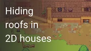 Hiding roofs for houses in a 2D RPG using Area2D [Godot 3.5 Tutorial]