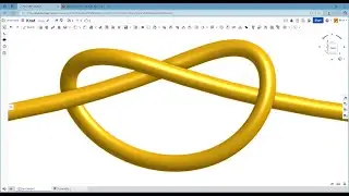 Onshape Tutorial - How to model a tie knot