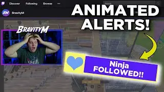 How To Make Animated Twitch Alerts!