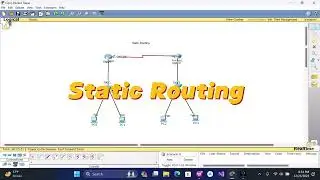What is Static Routing? | Static Routing of Two Routers | Computer Networks 2024 Full Explained