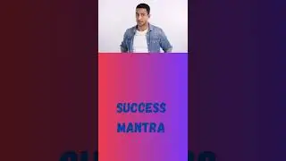 SUCCESS MANTRA #shorts