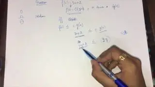 Finding function in assymtotic notation
