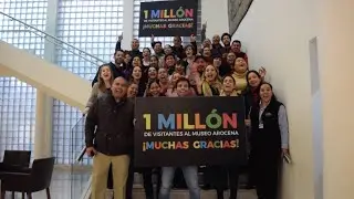 ¡Llegamos a la meta! Un millón de visitantes al Museo Arocena