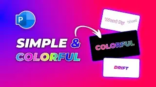 ANIMATE the text COLORS in PowerPoint. This is how you can.